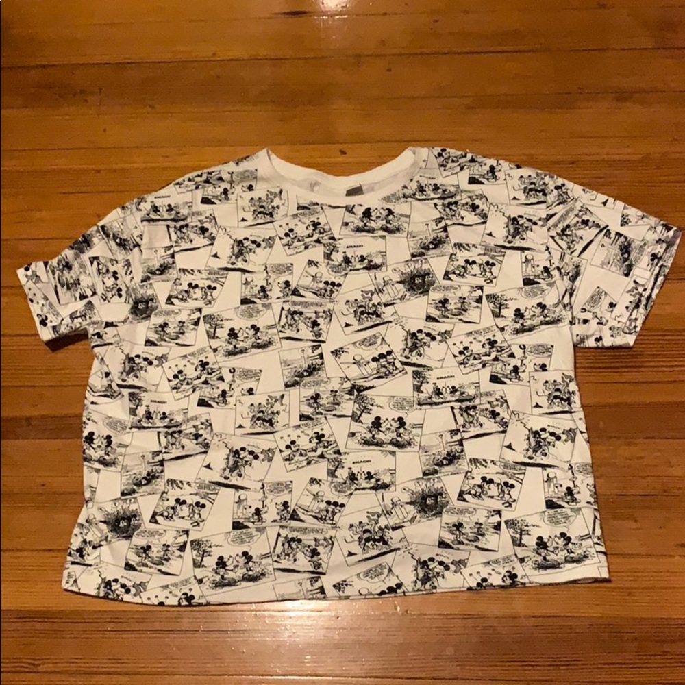 Primark Mickey Mouse Comic Print Shirt